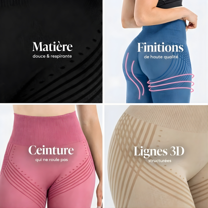 Leggings 3D Ceralia® — Lisse et Sculpte